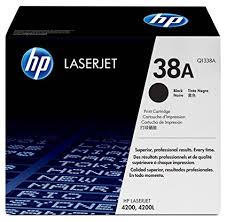 Genuine Black HP 38A Toner Cartridge - (Q1338A)