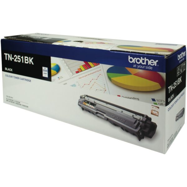 Brother Toner TN251BK Black (2500 pages) Genuine