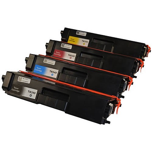 Brother TN349 BK/C/M/Y Extra HighYield Compatible Toner Cartridge