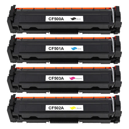 HP M281FDW Compatible Toner Cartridge 202A CF500A CF501A CF502A CF503A