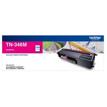 Brother TN346M Magenta (3500 pages) Toner Genuine