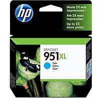 HP 951XL Cyan Hi Capacity genuine Ink Cartridge