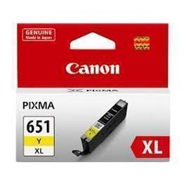 CANON Ink Cartridge CLI651XL Yellow 750 pages High Yield