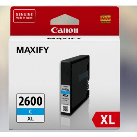 Canon PGI-2600XLC Hi Capacity Cyan Ink