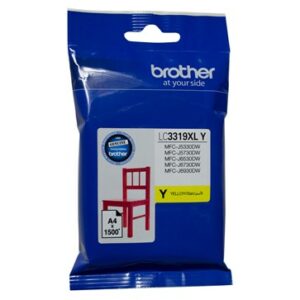 Brother LC3319XLY Hi Yield Ink Yellow Ink Cartridge