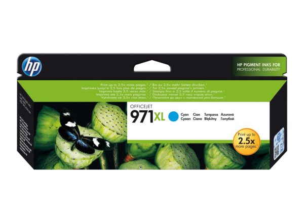 HP 971XL Cyan Hi Capacity genuine Ink Cartridge