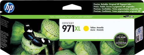 HP 971XL Yellow Hi Capacity genuine Ink Cartridge