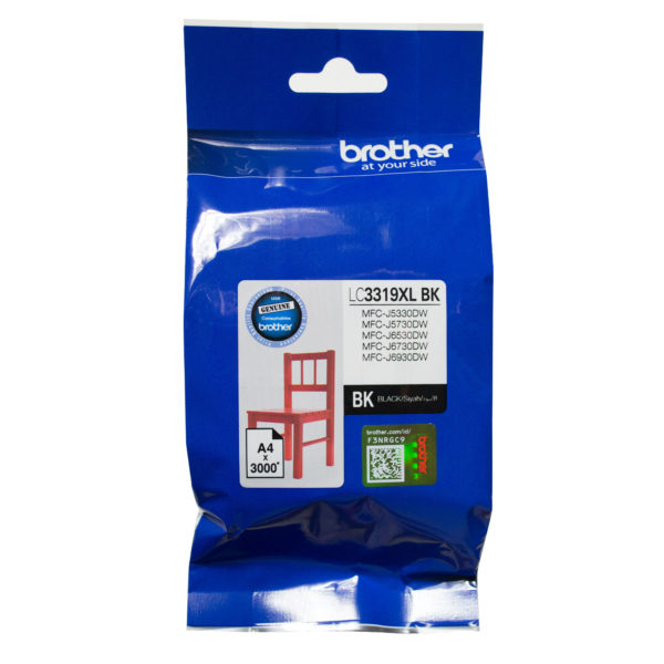 Brother LC3319XL BK Hi Yield Ink Black Ink Cartridge