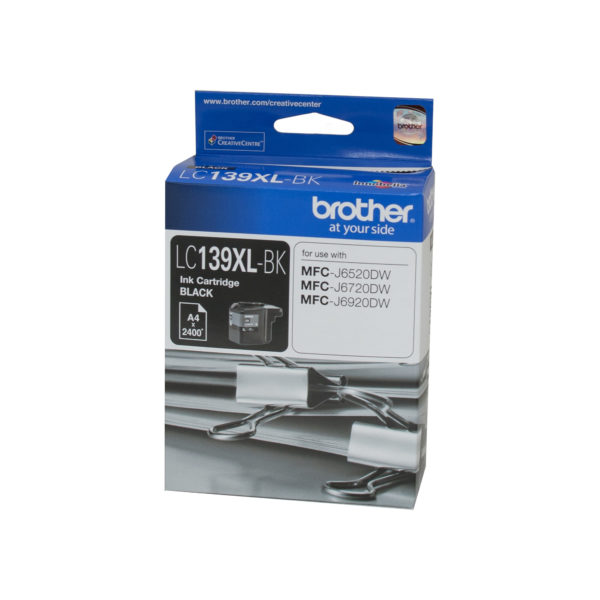 Brother LC139XLBK Super High Yield Ink Cartridge genuine