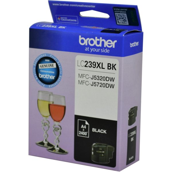 Brother LC239XLBK Super High Yield Ink Cartridge genuine