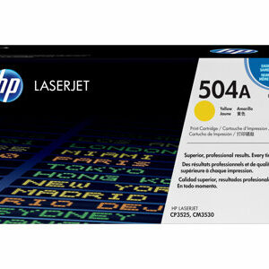 HP 504A Yellow Toner genuine (CE252A)