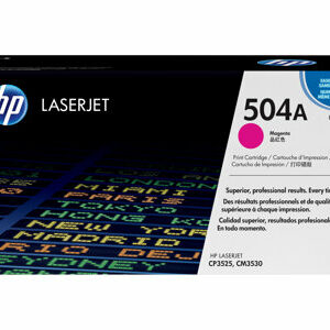 HP 504A Magenta Toner genuine (CE253A)