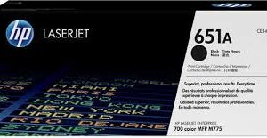 HP 651A Black Toner genuine (CE340A)