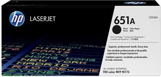 HP 651A Black Toner genuine (CE340A)