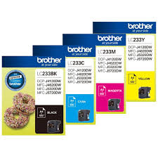 Brother LC233 Value Pack the set of genuine Ink Cartridge
