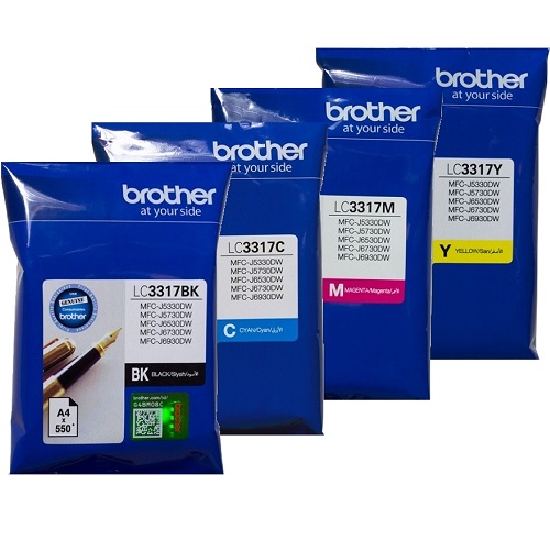 Brother LC3317 Value Pack the set of genuine Ink Cartridge