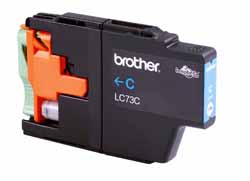 Brother LC73 Cyan genuine Ink Cartridge