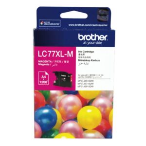 Brother LC77XL Magenta genuine Ink Cartridge