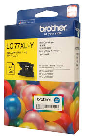 Brother LC77XL Yellow genuine Ink Cartridge