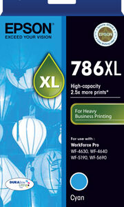 Epson 786XL High Capacity Cyan ink