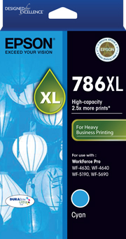 Epson 786XL High Capacity Cyan ink