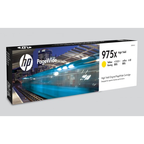HP 975XL Yellow Hi Capacity genuine Ink Cartridge