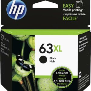 HP 63XL High Capacity Black ink Cartridge