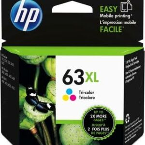 HP 63XL High Capacity Colour ink Cartridge