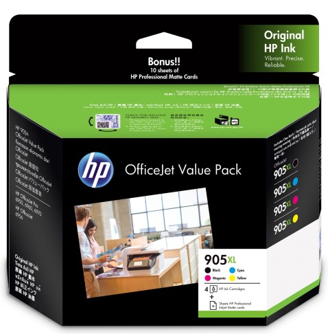 HP 905XL Value 4 Pack C/M/Y/BK genuine