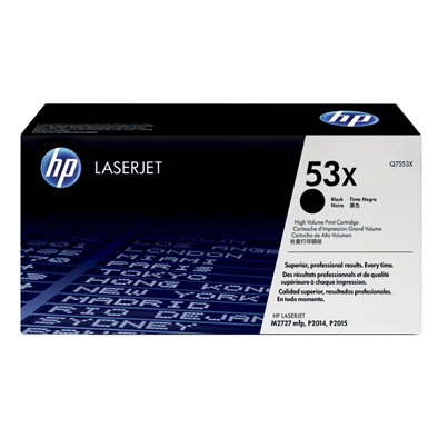 HP Toner 53X Q7553X Black (7000 pages) Genuine