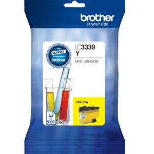 Brother LC3339XLY Yellow XXL Hi Yield Ink Cartridge