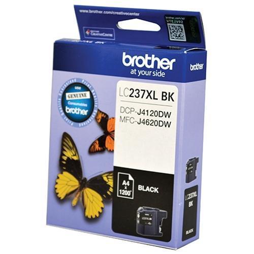 Brother LC237XL BK Hi Yield Black Ink Cartridge genuine