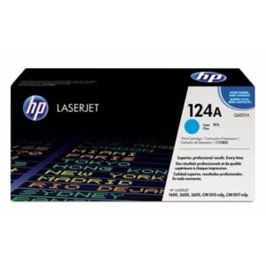 HP 124A Cyan Toner genuine (Q6001A)