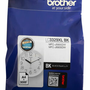 Brother LC3329XL BK Super High Yield Ink Cartridge genuine