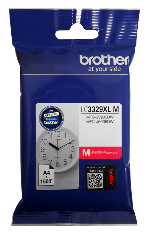 Brother LC3329XL Magenta High Yield Ink Cartridge genuine