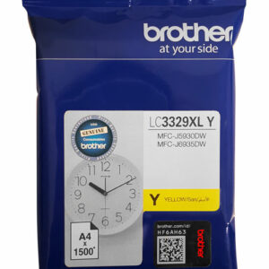 Brother LC3329XL Yellow High Yield Ink Cartridge genuine