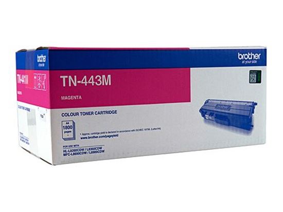 Brother Toner TN443M Magenta (4000 pages) Genuine