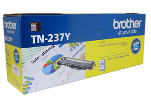 Brother TN237Y High Yield Yellow Toner Cartridge Genuine