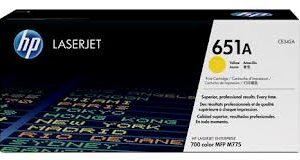 HP 651A Yellow Toner genuine (CE342A)