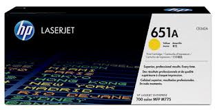 HP 651A Yellow Toner genuine (CE342A)