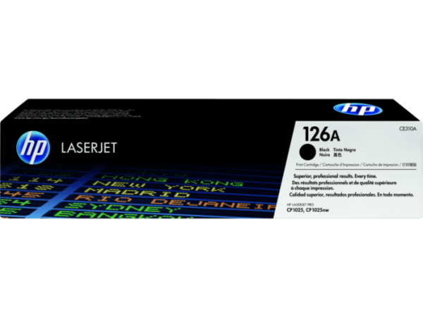 HP CE310A (126a) Black Toner genuine