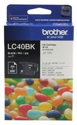 Brother LC40 Black genuine Ink Cartridge