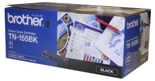 Brother TN155 TN-155 Black Toner Cartridge Genuine