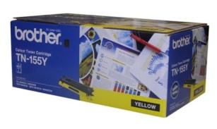 Brother TN155 TN-155 Yellow Toner Cartridge Genuine