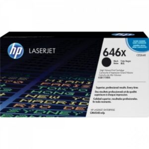 HP 646X (CE264X) Black High Yield Toner genuine