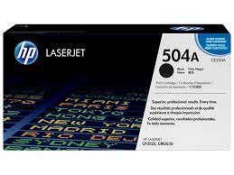 HP 504A Black Toner genuine (CE250A)