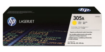 HP 305A Yellow Toner genuine (CE412A)