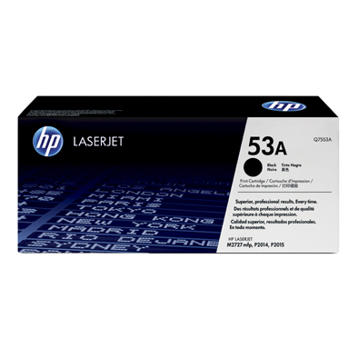 HP Toner 53A Q7553A Black (3000 pages) Genuine