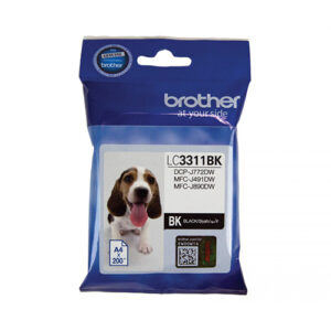 Brother LC3311BK Black genuine Ink Cartridge