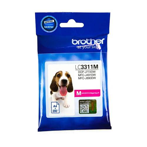 Brother LC3311M Magenta genuine Ink Cartridge